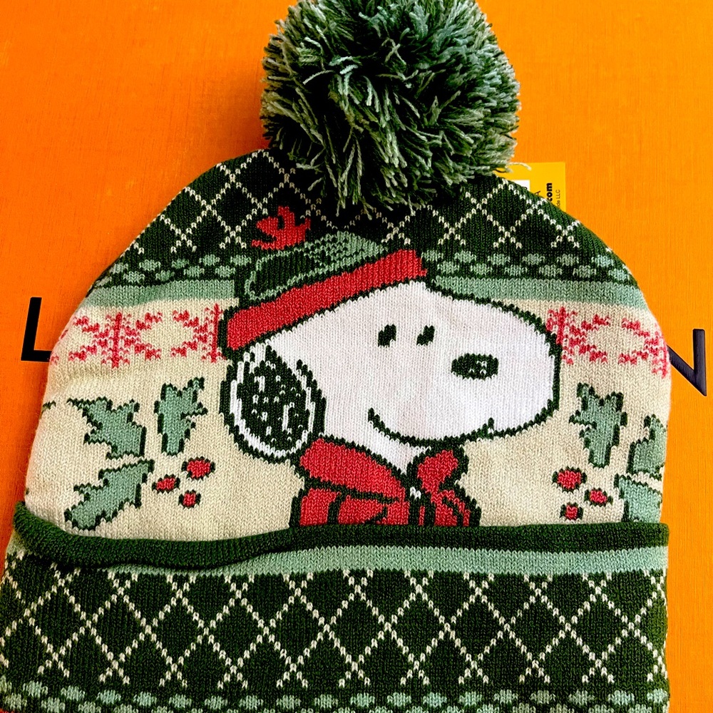 Snoopy winter hat